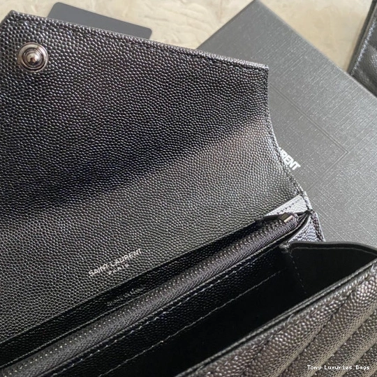 Tony Luxuries FLAP WALLET LARGE MONOGRAM YSL 0715